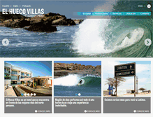 Tablet Screenshot of elhuecovillas.com
